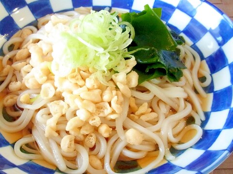 冷やしたぬきうどん